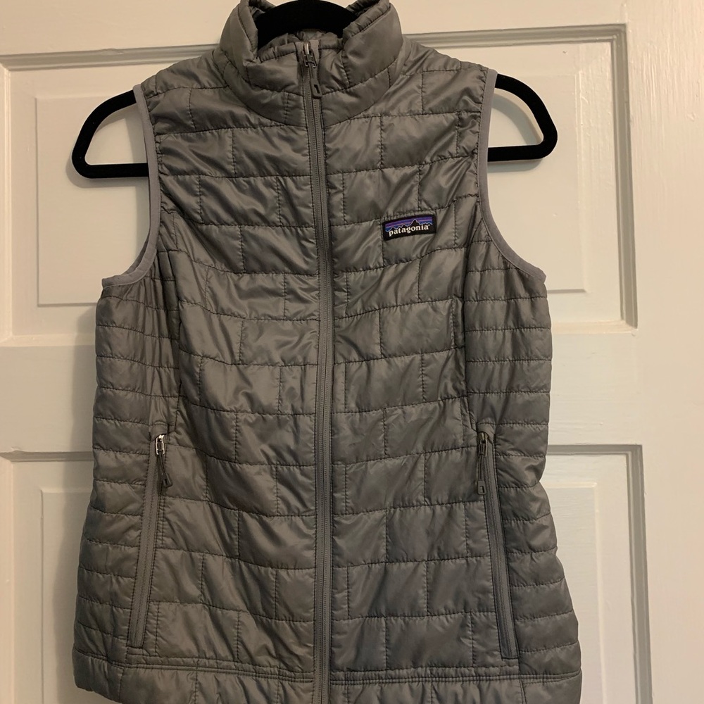 Patagonia Gray Nano Puff Vest